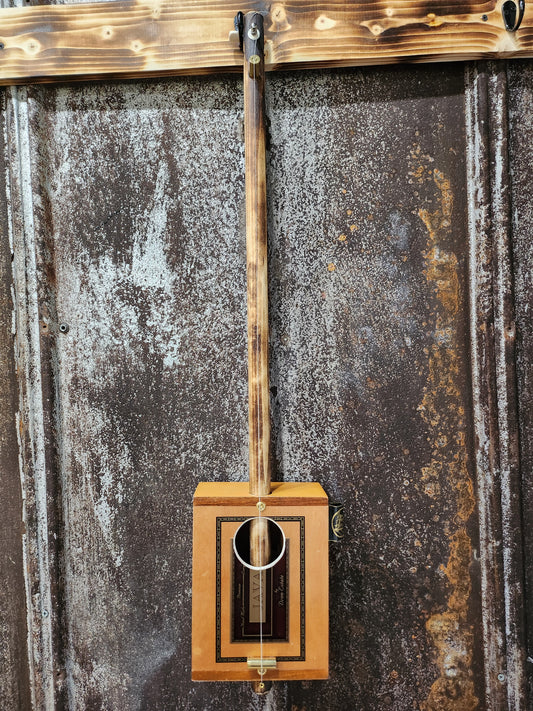"Jammin Java" Regular Cigar Box Bullet Banjo