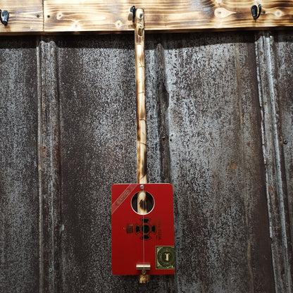"Enlightened" Mini Cigar Box Bullet Banjo