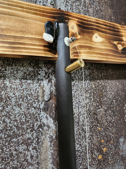 "OHAGURO" Mini Cigar Box Bullet Banjo