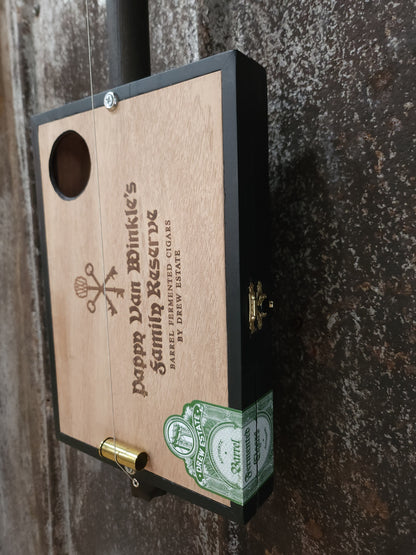 "Dark Nordic" Regular Cigar Box Bullet Banjos