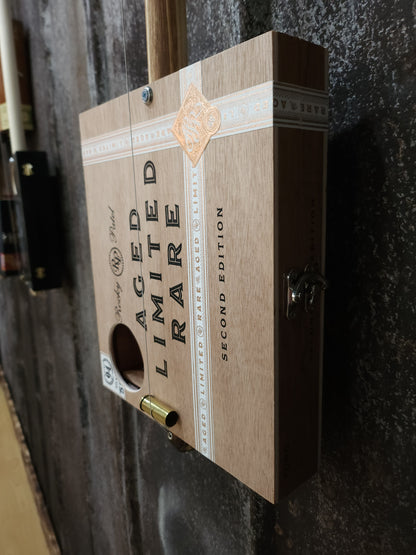 "Hole Shot" Premium Cigar Box Bullet Banjo