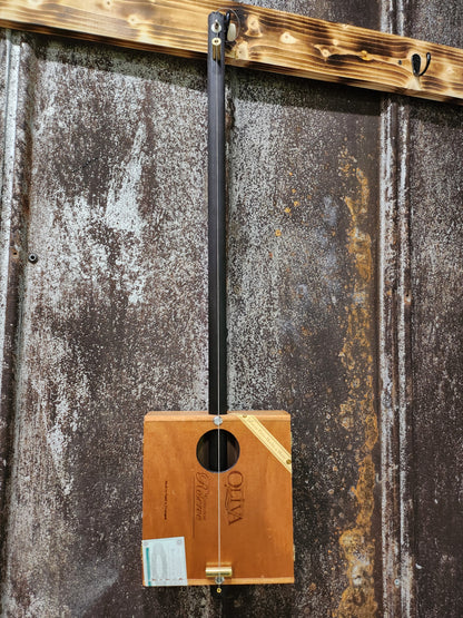 "Simple Wood" Regular Cigar Box Bullet Banjo