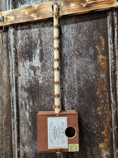 "Rugged Rifter" Regular Cigar Box Bullet Banjo