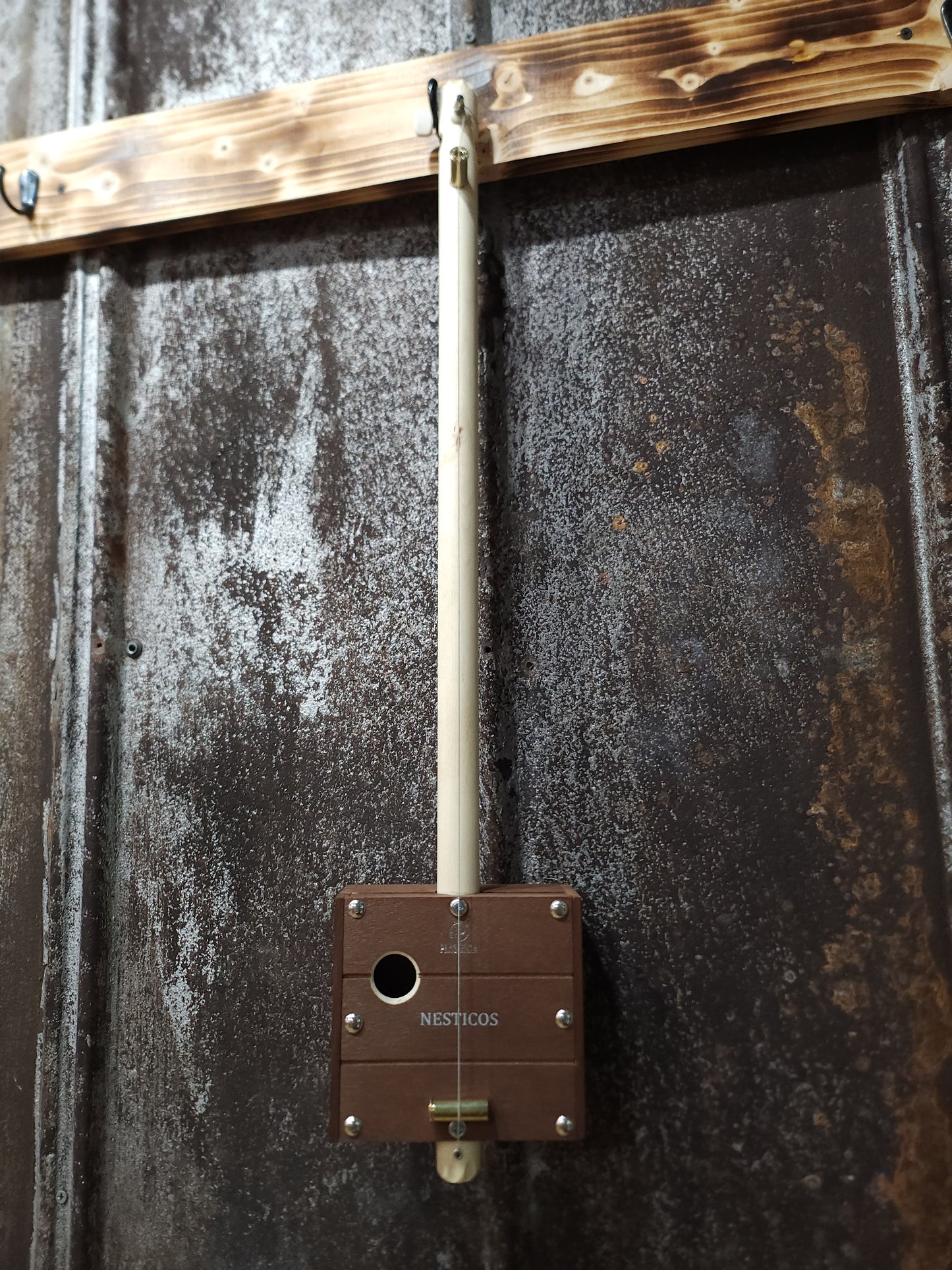 "Lil Bow Diddle" Mini Cigar Box Bullet Banjo