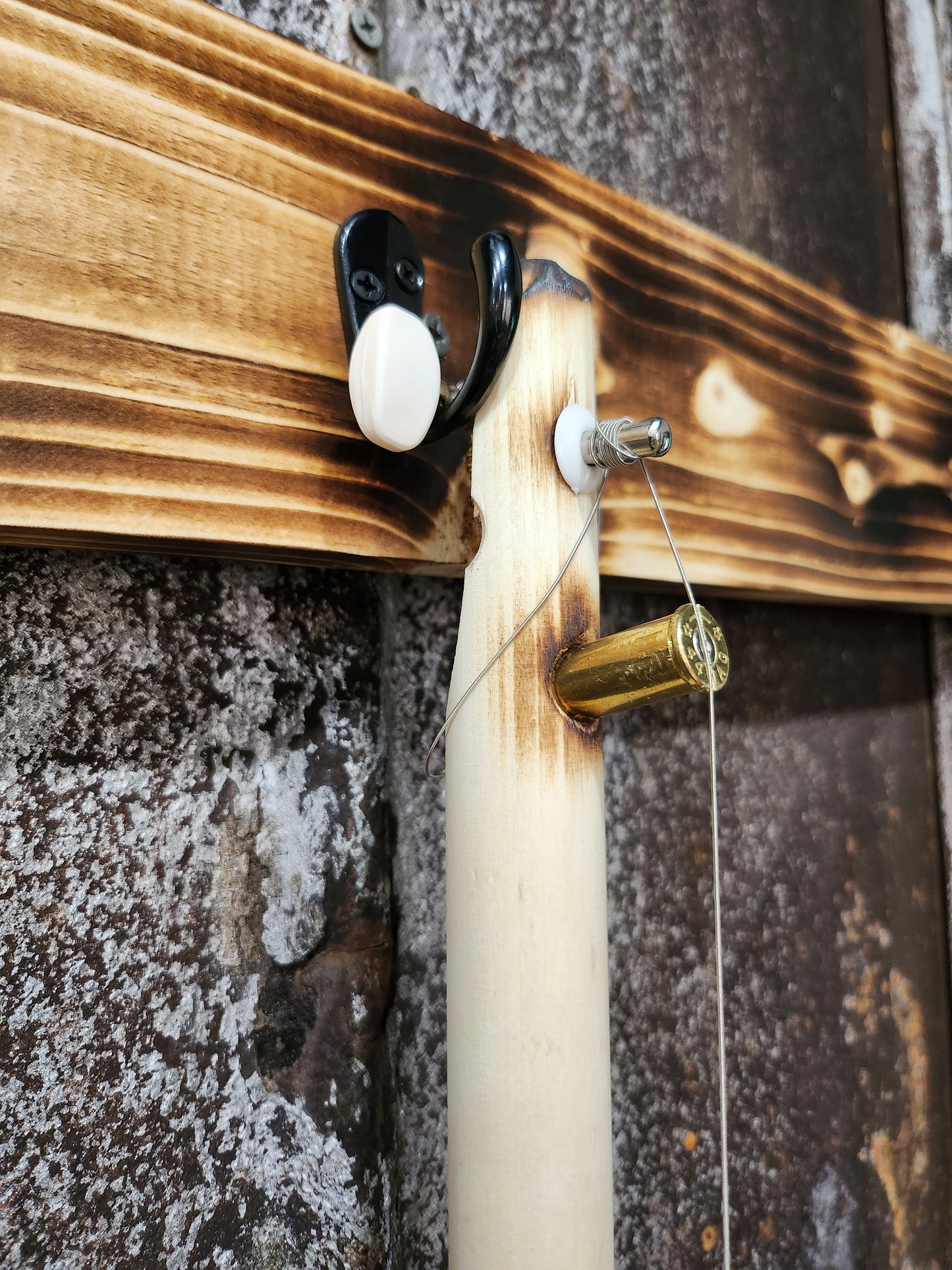 "Light Liva" Mini Cigar Box Bullet Banjo