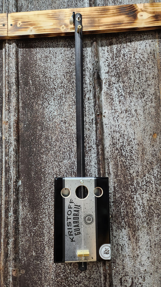 "Leopard Seal" Premier Acoustic Cigar Box Bullet Banjo