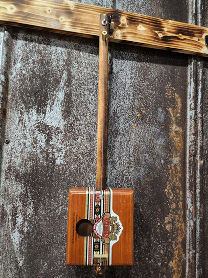 "Slappin Ashton" Mini Cigar Box Bullet Banjo