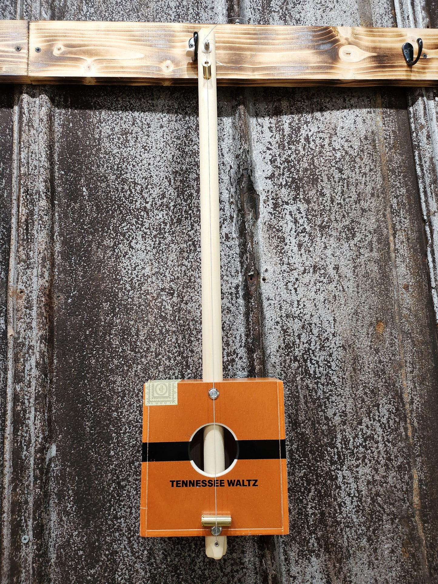 "TN Twinkle" Mini Cigar Box Bullet Banjo