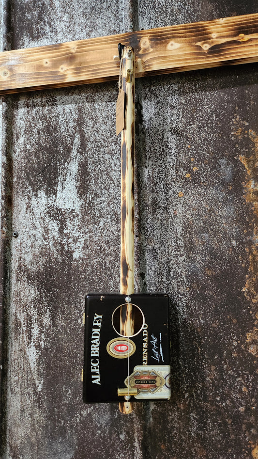 "Forest Talker" Mini Cigar Box Bullet Banjo