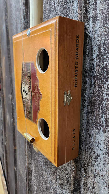 "Mountain Lion" Regular Cigar Box Bullet Banjo