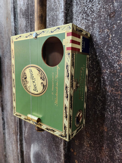"Brick in the Wall" Regular Cigar Box Bullet Banjo