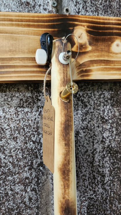 "Tall Box" Mini Cigar Box Bullet Banjo