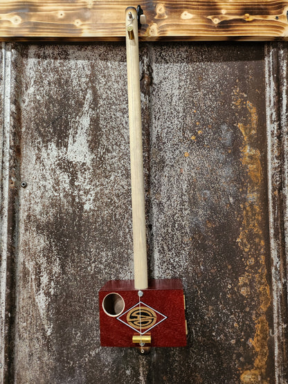 "Pocket Rocket" Mini Cigar Box Bullet Banjo