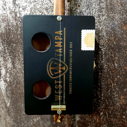 "Orb-Weaver" Mini Cigar Box Bullet Banjo