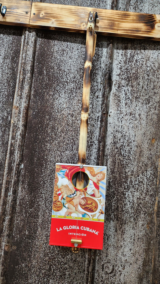 "Cloud-9" Regular Cigar Box Bullet Banjo