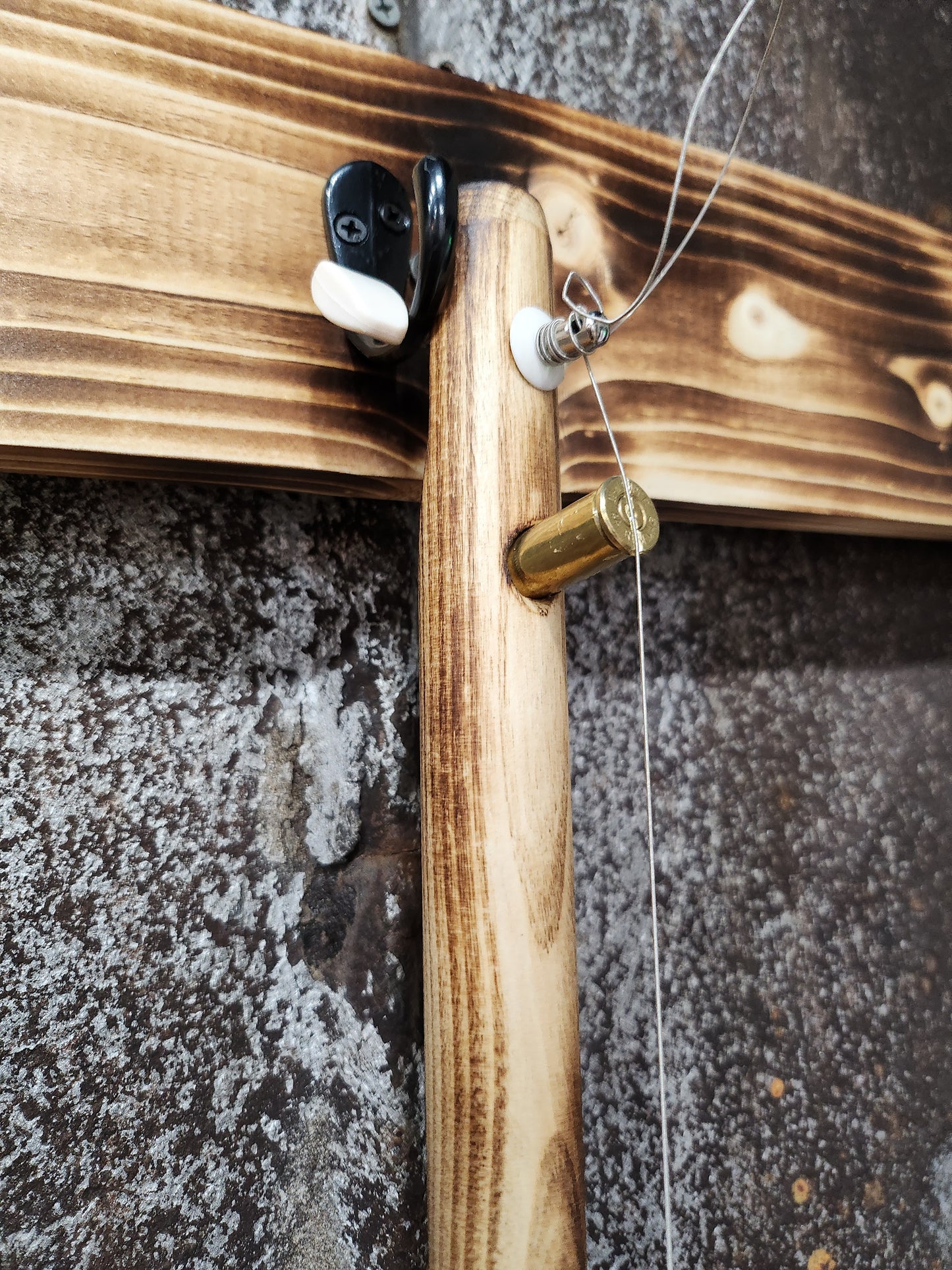 "Caramel Java" Mini Cigar Box Bullet Banjo