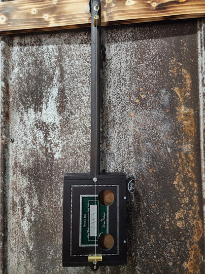 "Mint Chocolate Java" Mini Cigar Box Bullet Banjo