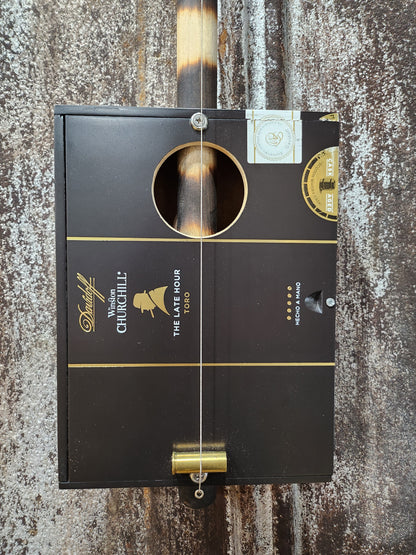 "Mountain Aire" Regular Cigar Box Bullet Banjo
