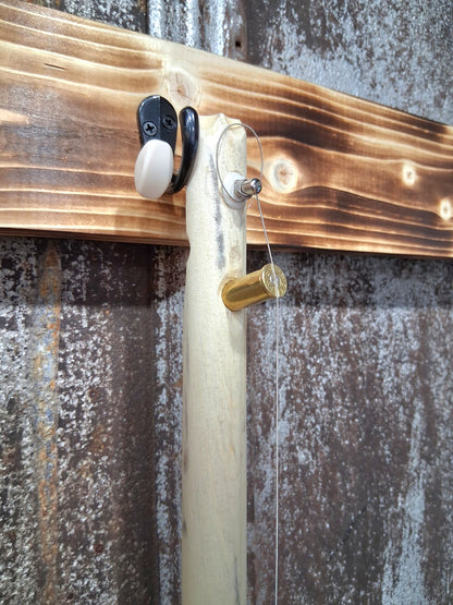 "Fence Post Olly" Regular Cigar Box Bullet Banjo