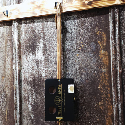 "Orb-Weaver" Mini Cigar Box Bullet Banjo
