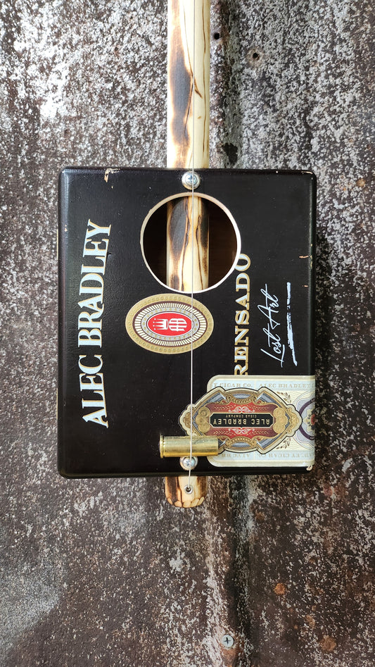 "Forest Talker" Mini Cigar Box Bullet Banjo