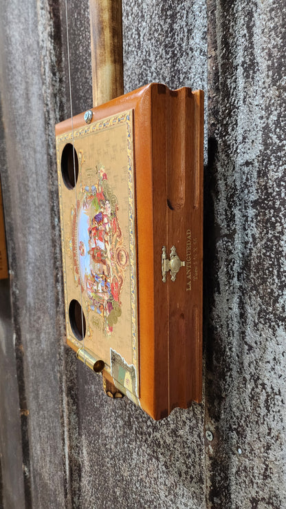 "Social Time" Premium Cigar Box Bullet Banjo